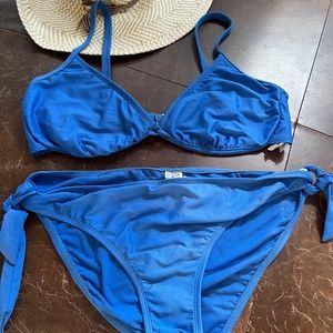 Halter Bikini Caribbean Blue Size 12